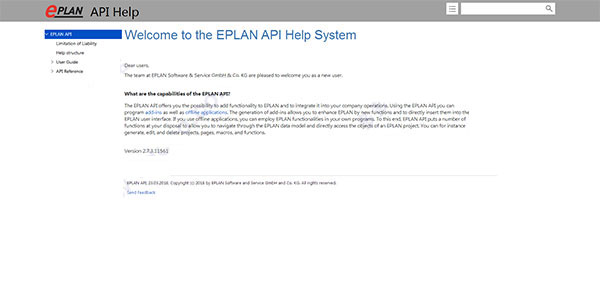 Eplan API